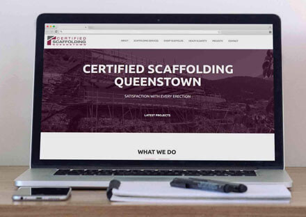 Certified Scaffolding Website