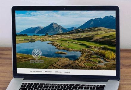 Peak Golf Queenstown Website Home Page