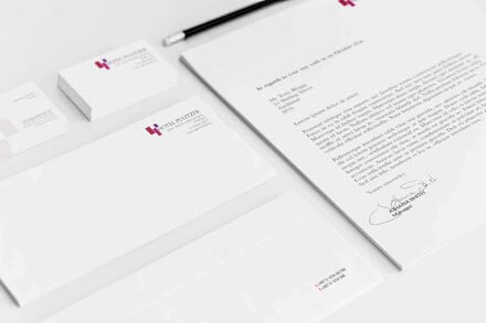 Hotel Pulitzer Stationery Design